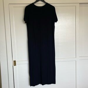 Jenni Kayne Long Merino Wool T-Shirt Dress